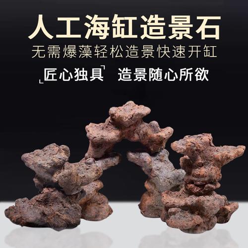 30-40cm海水缸快速开缸指南 免爆藻活石与造景石培菌技巧